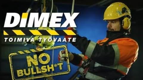 Dimex No Bullsh*t mainokset pyörii maikkarilla 21.9 – 4.10 Artikkelikuva